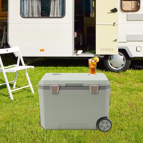 45l rolling cooler box - rolling, wheeled