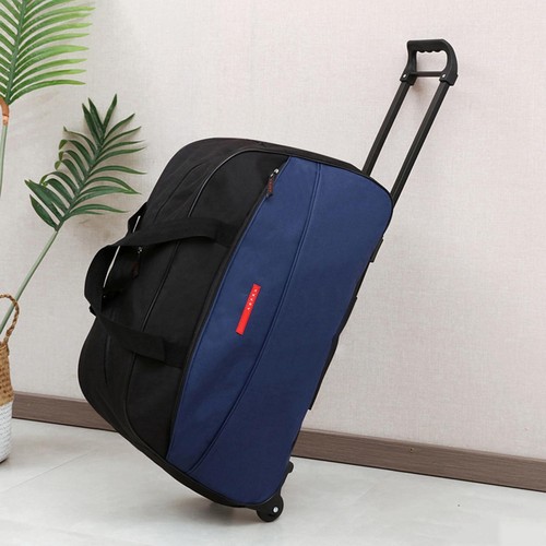 Rolling duffel bag with - bag,