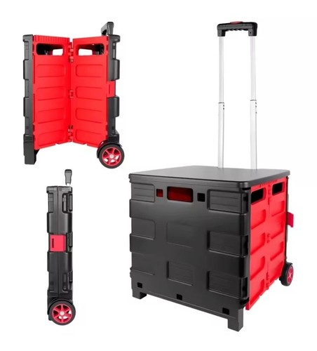 Heavy duty folding trolley box - folding,