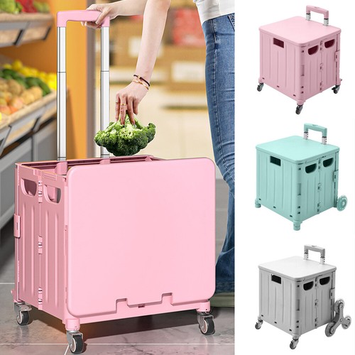 Folding shopping trolley box - folding,