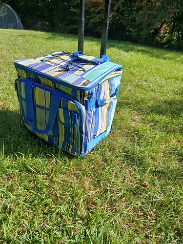 Multicoloured cooler bag - multicoloured,