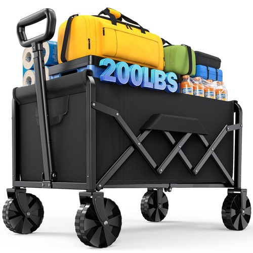 Collapsible dog wagon cart - dog,