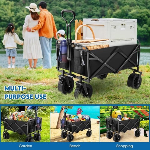 Portable camping cart heavy - cart,