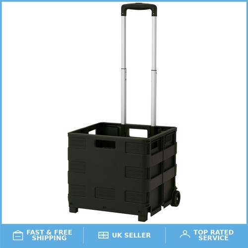 Ergonomic black folding - folding, cart