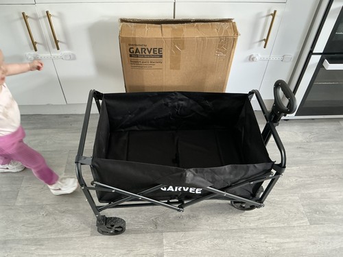 Folding camping trolley - folding,