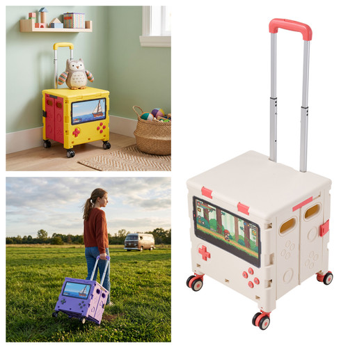 Foldable shopping trolley cart - trolley,