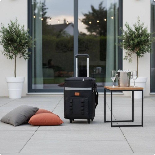 Rolling cooler bag large - rolling,