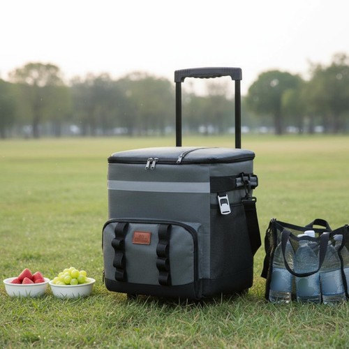 Rolling cooler bag insulated - cooler,