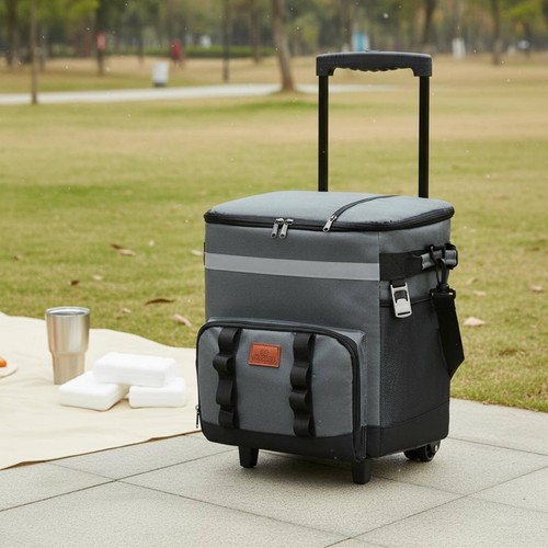 Rolling cooler bag large - rolling,