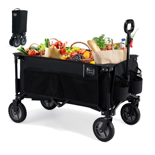 Foldable 200l camping trolley - camping,