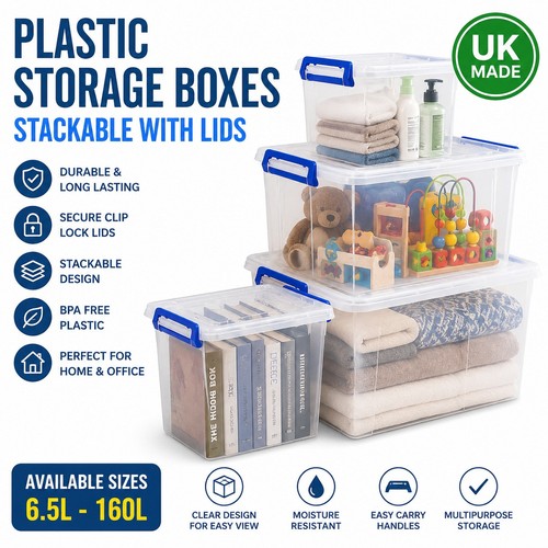 Plastic clear storage - plastic,