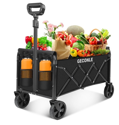 Folding festival trolley cart - festival,