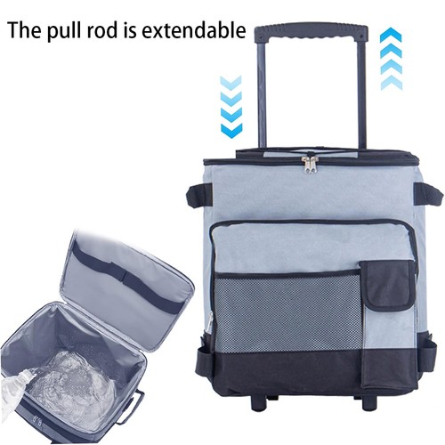 Rolling cooler bag insulated - cooler,